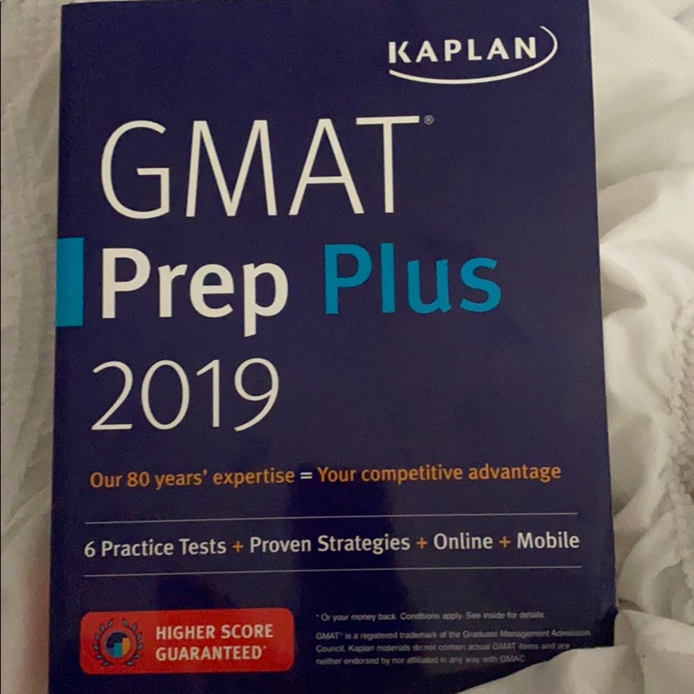 Kaplan GMAT Prep PLUS  2019 Textbook